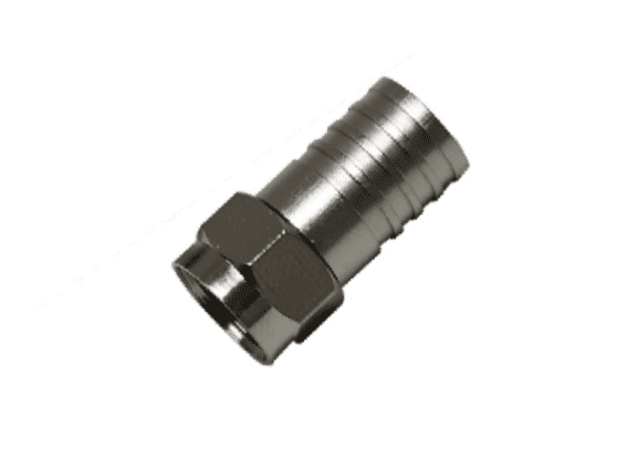 F CONNECTOR 6.8 mm HEXAGON