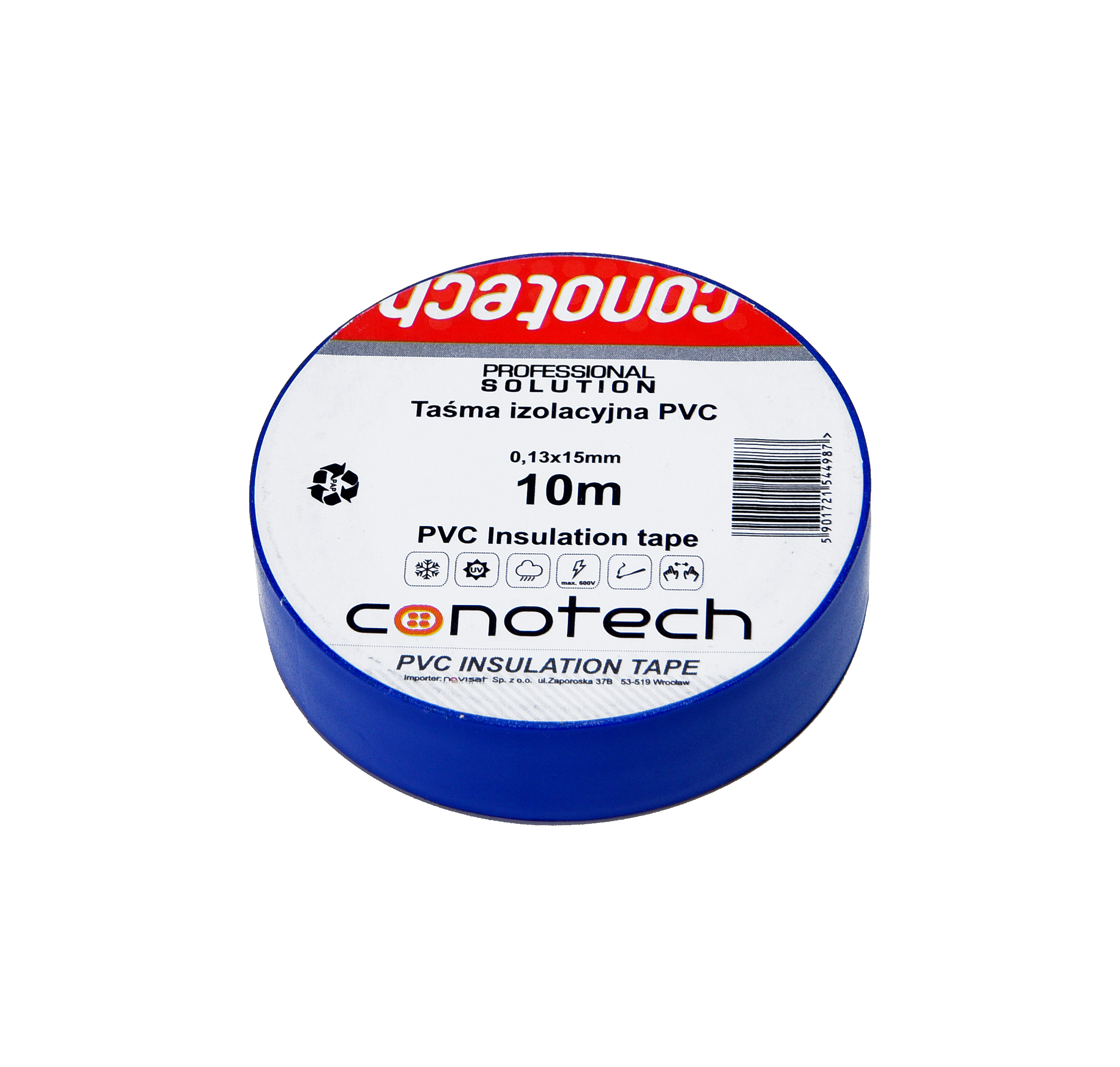 PVC TAPE BLUE 10m