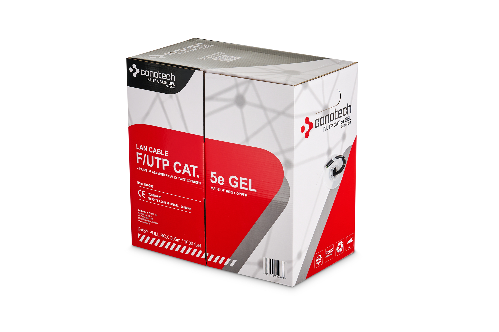 CONOTECH F/UTP LAN kat.5e GEL 305m 