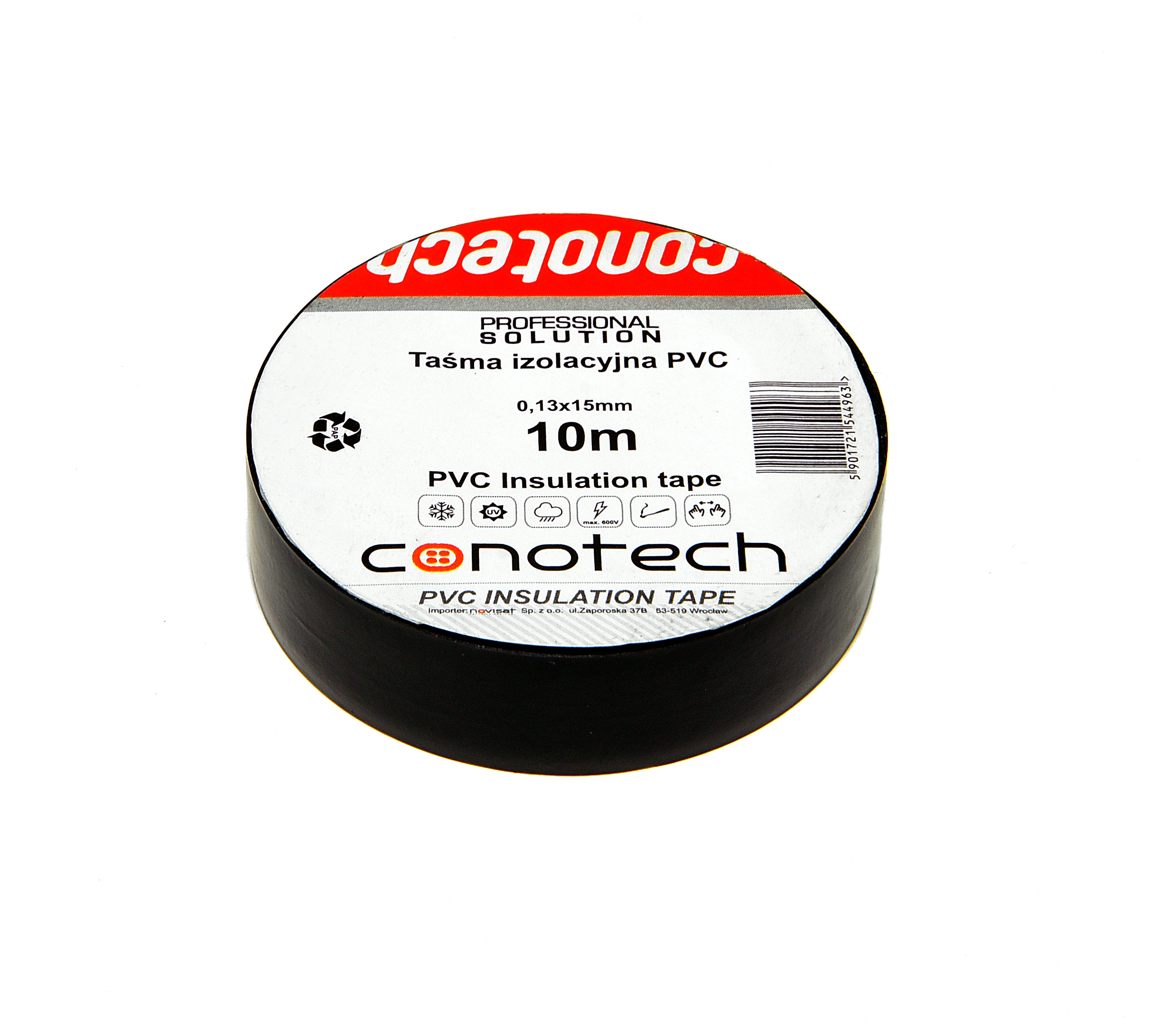 PVC TAPE BLACK 10m 